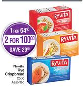 Ryvita Rye Crispbread Assorted-250g