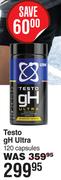 USN Testo gH Ultra 120 Capsules