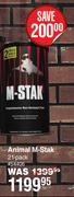Animal M-Stak 21 Pack