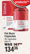 Slimz Fat Burn capsules 30 Capsules