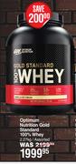 Optimum Nutrition Gold Standard 100% Whey Assorted-2.27Kg