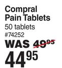 Compral Pain Tablets 50 Tablets