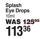 Bausch + Lomb Artelac Splash Eye Drops-10ml