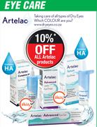 Bausch + Lomb Artelac Advanced Eye Gel-10g