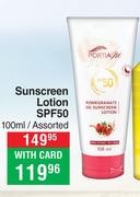Portia M Sunscreen Lotion SPF50 Assorted-100ml