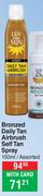 Luv That Sun Bronzed Daily Tan Airbrush Self Tan Spray Assorted-150ml