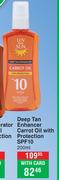 Luv That Sun Deep Tan Enhancer Carrot Oil With Protection SPF10-200ml
