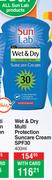 Sun Lab Wet & Dry Multi Protection Suncare Cream SPF30-400ml