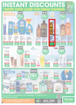 Dis-Chem : Celebrating 45 Years Of Savings (16 November - 10 December 2023), page 3