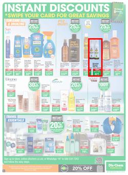 Dis-Chem : Celebrating 45 Years Of Savings (16 November - 10 December 2023), page 3