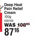 Deep Heat Pain Relief Cream 39169-100g