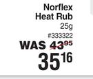 Norflex Heat Rub 333322-25g