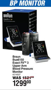 Braun ExactFit 3 Blood Pressure Monitor BUA6150 - How to Use 