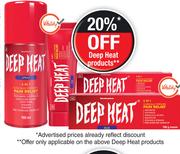 Deep Heat Pain Relief Spray 39172-150ml