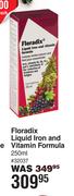 Floradix Liquid Iron And Vitamin Formula 250ml 32037