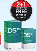 DS-24 Daily Supplements 30 Capsules-Each