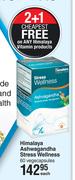 Himalaya Ashwagandha Stress Wellness 60 Vegecapsules-Each