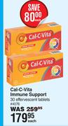 Cal-C-Vita Immune Support 30 Effervescent Tablets 4076-Each