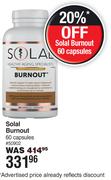 Solal Burnout 60 Capsules 50902