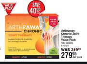 Arthaway Chronic Joint Therapy Value Pack 107211-180 Tablets Per Pack
