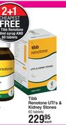  Tibb Renotone UTI's & Kidney Stones-60 Tablets Each