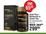 Gold Plus Berberine & Green Tea 421431-60 Vegecapsules