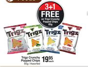Trigz Crunchy Popped Chips Assorted-85g Each