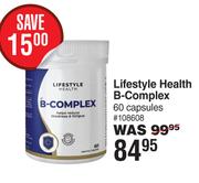 Lifestyle Health B-Complex-60 Capsules