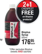 Bioplus Syrup-500ml Each