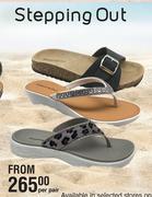Stepping Out Slippers-Per Pair