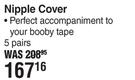 Booby Tape Nipple Cover 5 Pairs