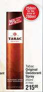 Tabac Original Deodorant Spray-250ml