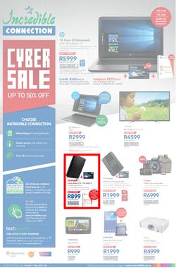 Incredible Connection : Cyber Sale (28 Apr - 1 May 2016), page 1