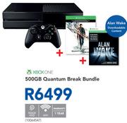 Xbox One 500GB Quantum Break Bundle
