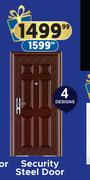 Security Steel Door 4 Designs