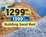 Building Sand Red-Per 5m3