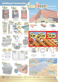 K Carrim Builders Mecca : 57th Birthday Sale (12 October - 6 December 2021), page 2