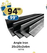 Angle Iron-25 x 25 x 2 x 6m