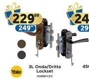Yale 3L Onda/Dritta Lockset