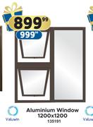 Valuwin Aluminium Window 1200 x 1200