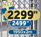 Security Xpanda Gate Diy 1950 x 2m