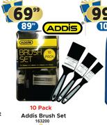Addis 10 Pack Brush Set