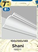 Ceiling Cornices Shani 100 x 100 x 140-Per m