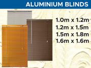 Aluminium Blinds- 1.6m x 1.6m