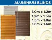 Aluminium Blinds- 1.5m x 1.8m