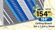 Ceiling Board 3m x 1.2m x 9mm
