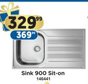 Sink 900 Sit-On