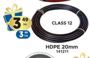 HDPE 20mm Class 12-Per m