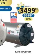 150L Kwikot Geyser