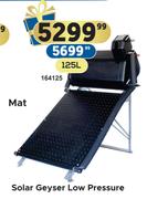 125L Solar Geyser Low Pressure